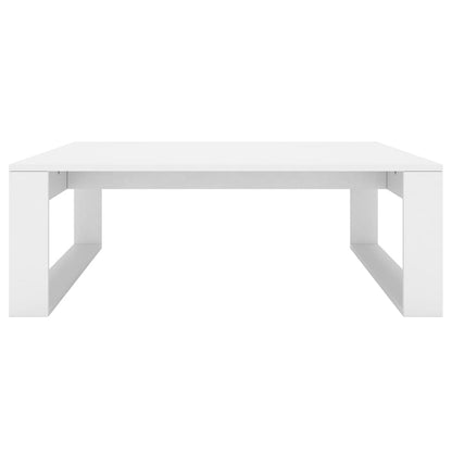 Mesa de centro 100x100x35 cm derivados de madeira branco