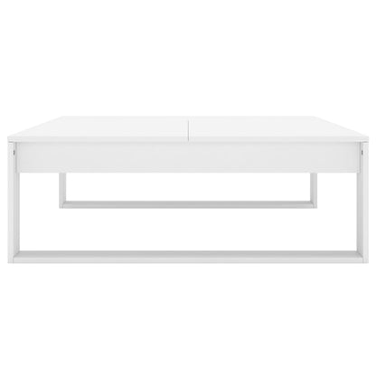 Mesa de centro 100x100x35 cm derivados de madeira branco