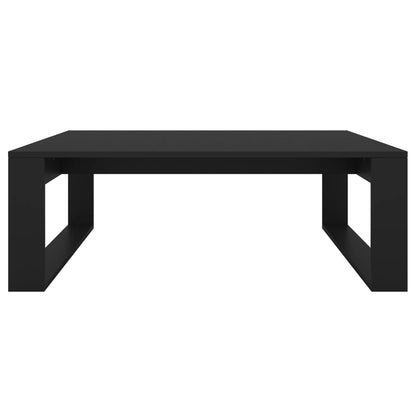 Mesa de centro 100x100x35 cm derivados de madeira preto