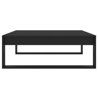 Mesa de centro 100x100x35 cm derivados de madeira preto