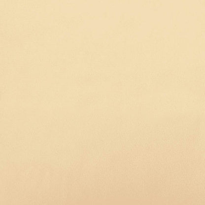 Sofá-cama 2 lugares com duas almofadas veludo cor creme