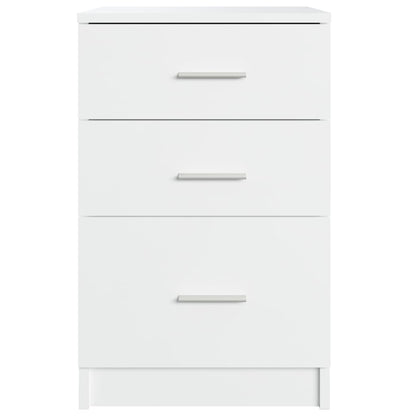 Mesa de cabeceira 40x40x63 cm derivados de madeira branco