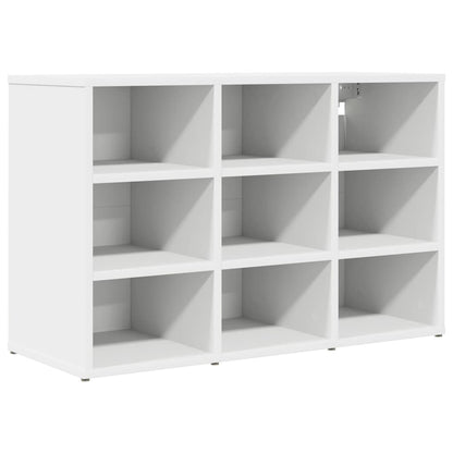 Armário para sapatos com prateleira Branco 77.5 x 30 x 51 cm