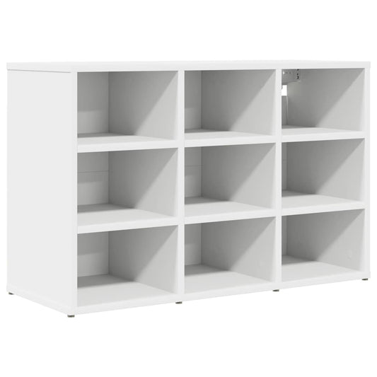 Armário para sapatos com prateleira Branco 77.5 x 30 x 51 cm