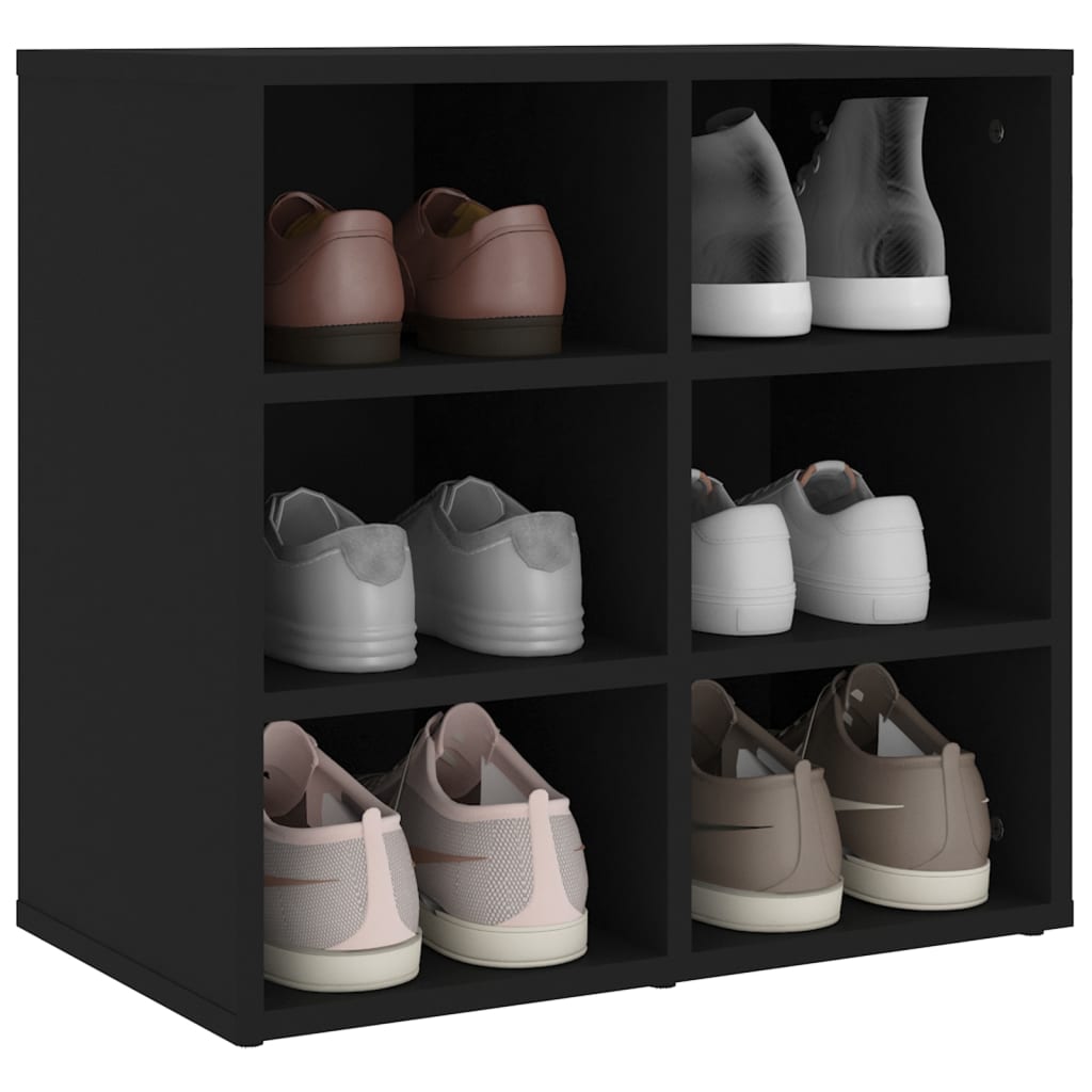 Sapateira 52,5x30x50 cm preto