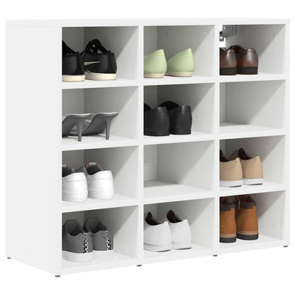 Armário para sapatos com prateleira Branco 77.5 x 30 x 67 cm