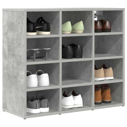 Armário para sapatos Cinzento cimento 77.5 x 30 x 67 cm