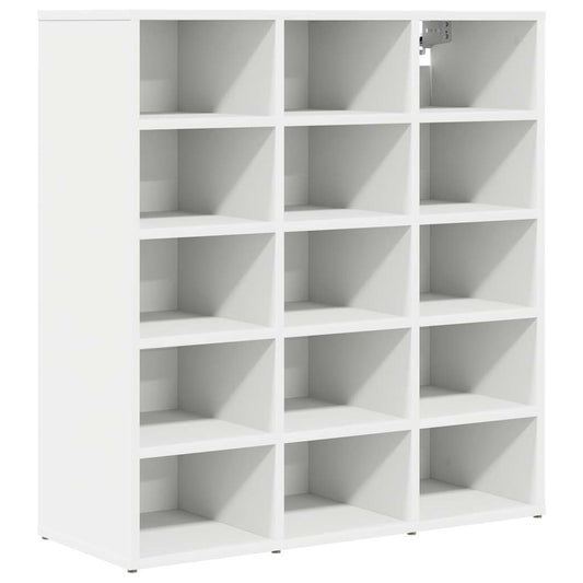 Armário para sapatos com prateleira Branco 77.5 x 30 x 83.5 cm
