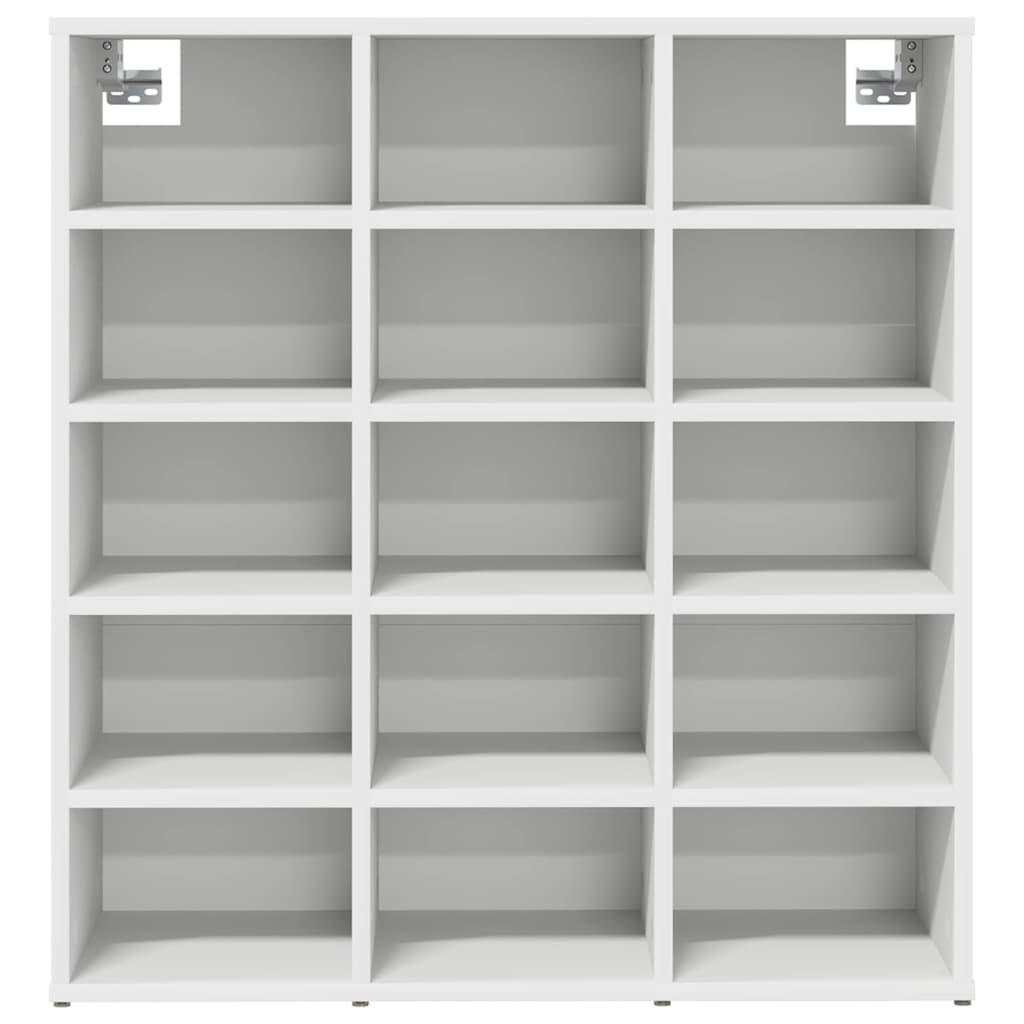 Armário para sapatos com prateleira Branco 77.5 x 30 x 83.5 cm