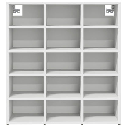 Armário para sapatos com prateleira Branco 77.5 x 30 x 83.5 cm