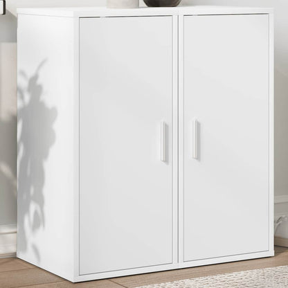 Sapateiras 2 pcs 32x35x70 cm contraplacado branco