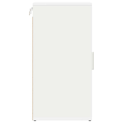 Sapateiras 2 pcs 32x35x70 cm contraplacado branco