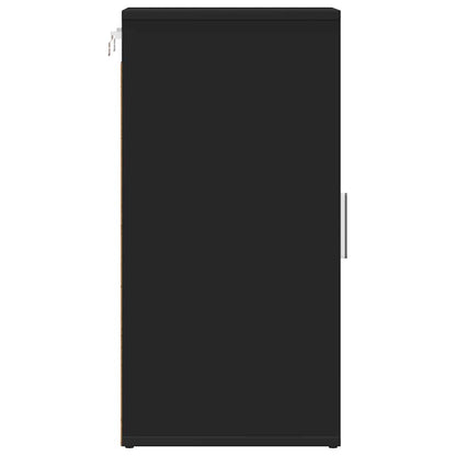 Sapateiras 2 pcs 32x35x70 cm contraplacado preto