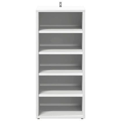 Sapateiras 2 pcs 31,5x35x70 cm derivados de madeira branco