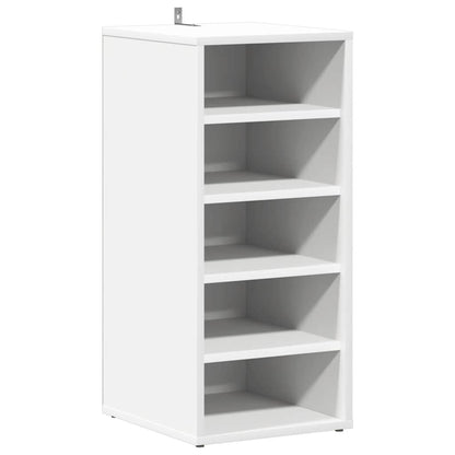 Sapateiras 2 pcs 31,5x35x70 cm derivados de madeira branco