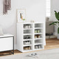 Sapateiras 2 pcs 31,5x35x70 cm derivados de madeira branco