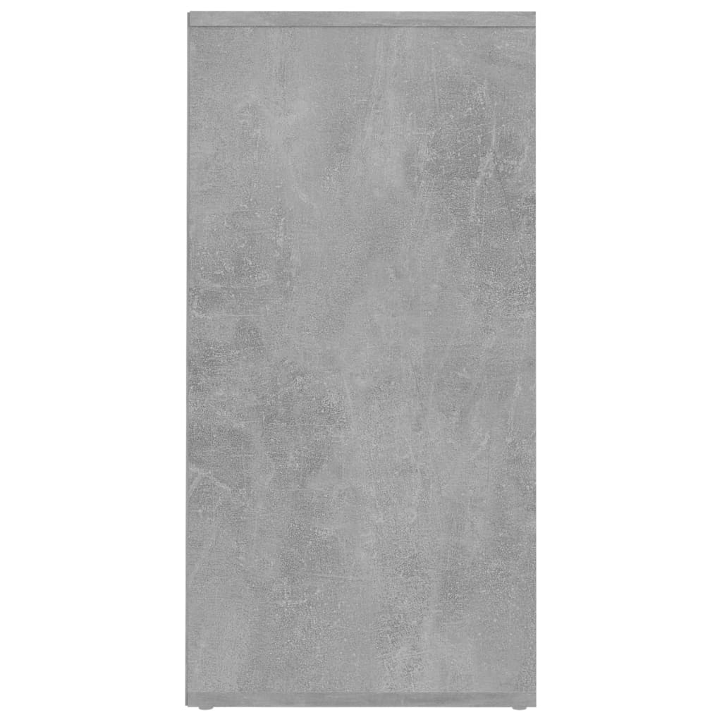 Sapateiras 2 pcs derivados de madeira cinzento cimento