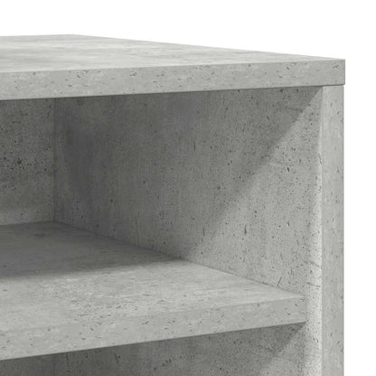 Sapateiras 2 pcs derivados de madeira cinzento cimento