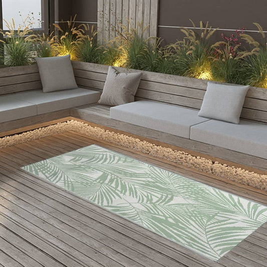 Tapete de exterior 80x150 cm ARAKIL PP verde