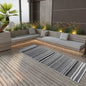 Tapete de exterior 80x250 cm ARAKIL PP preto