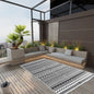Tapete de exterior 120x180 cm ARAKIL PP preto
