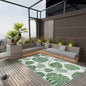 Tapete de exterior 160x230 cm ARAKIL PP verde