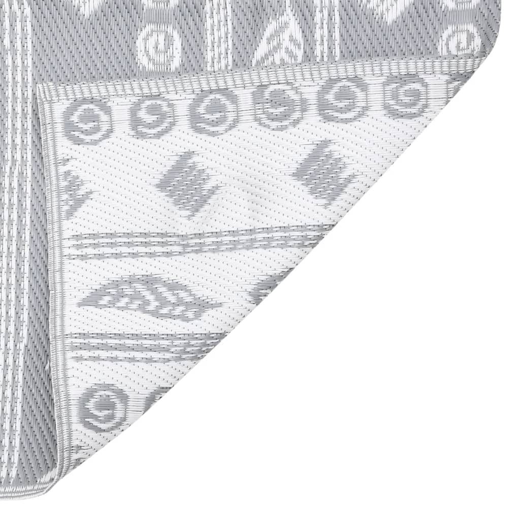 Tapete de exterior 80x150 cm ARAKIL PP cinzento