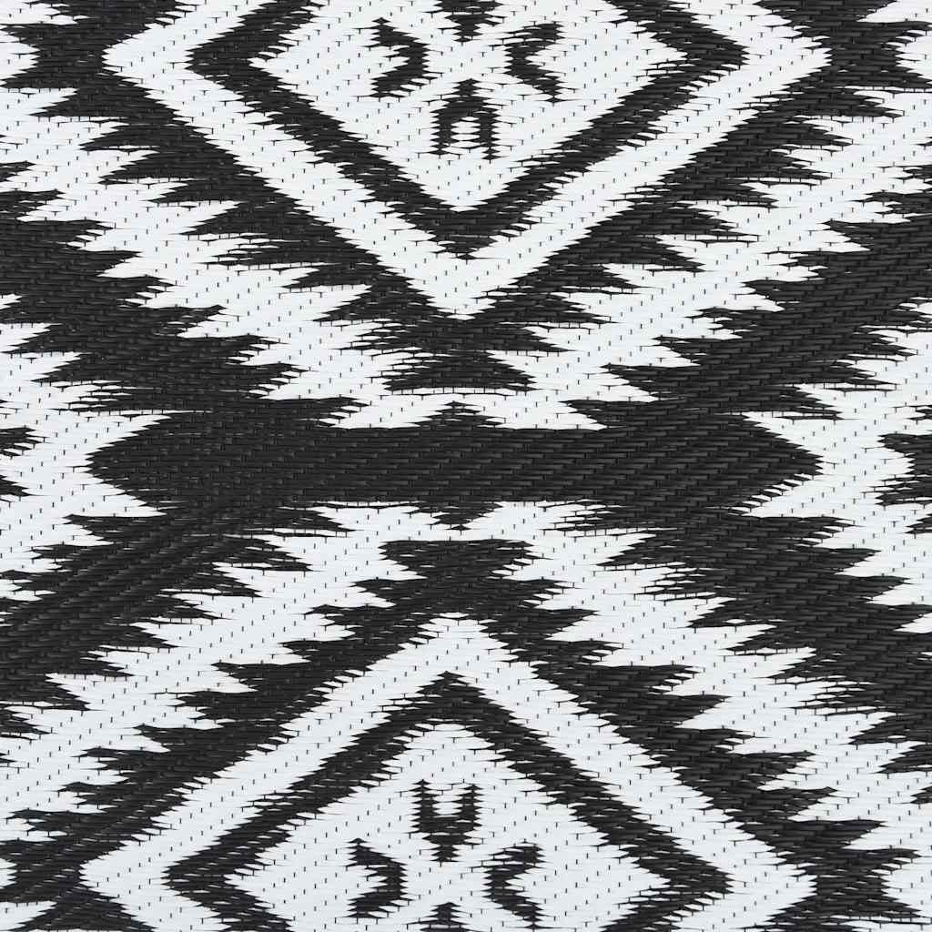 Tapete de exterior 120x180 cm ARAKIL PP preto