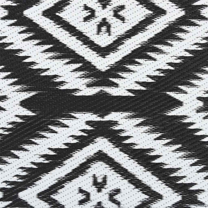 Tapete de exterior 120x180 cm ARAKIL PP preto