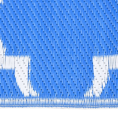 Tapete de exterior 190x290 cm ARAKIL PP azul