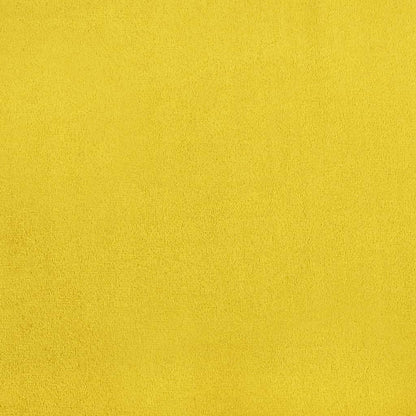 Cadeiras de jantar 6 pcs veludo amarelo mostarda