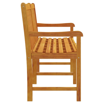 Banco de jardim 180 cm madeira de acácia maciça