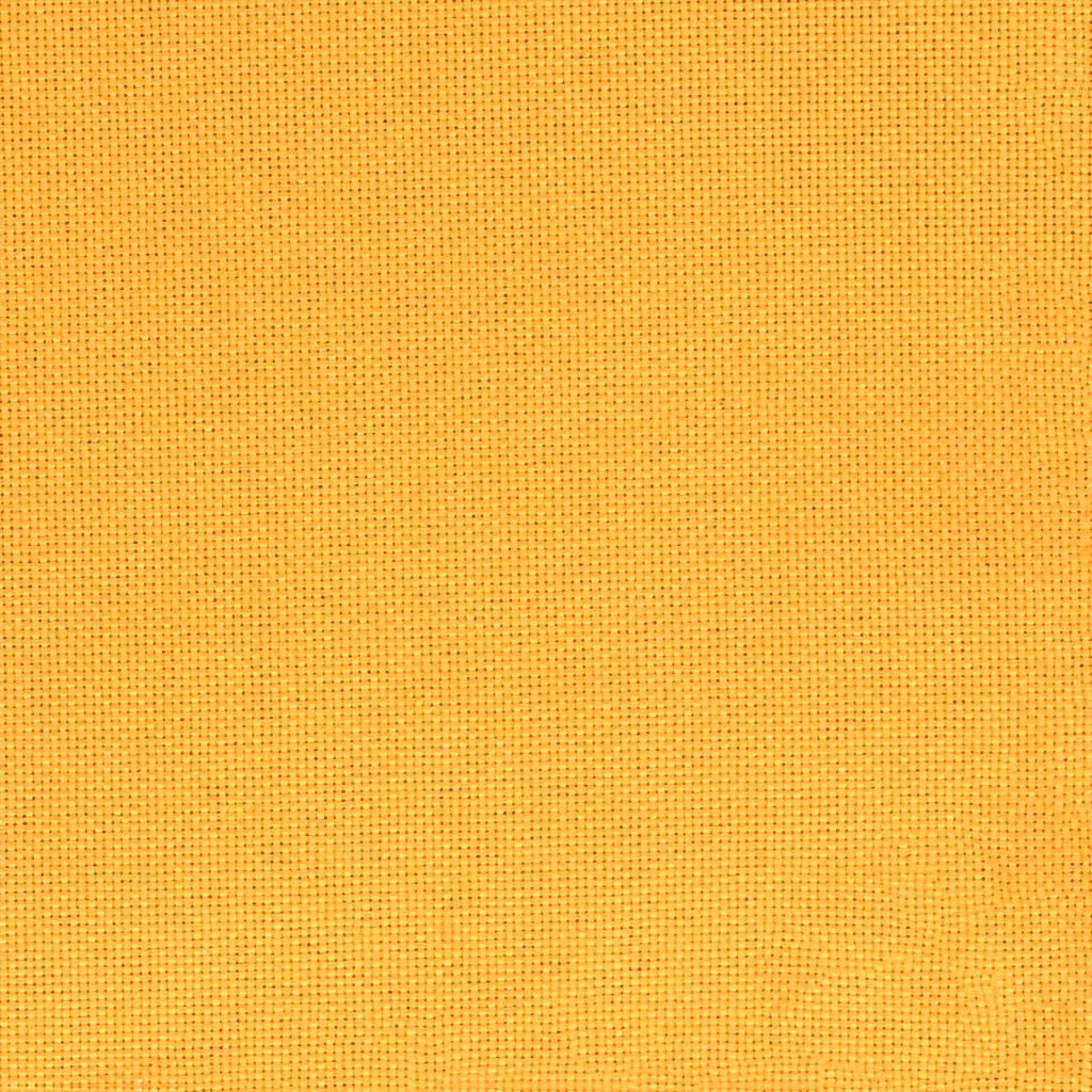 Cadeiras de jantar giratórias 4 pcs tecido amarelo