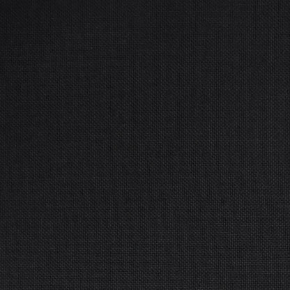 Cadeira de jantar giratória tecido preto