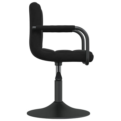 Cadeira de jantar veludo preto