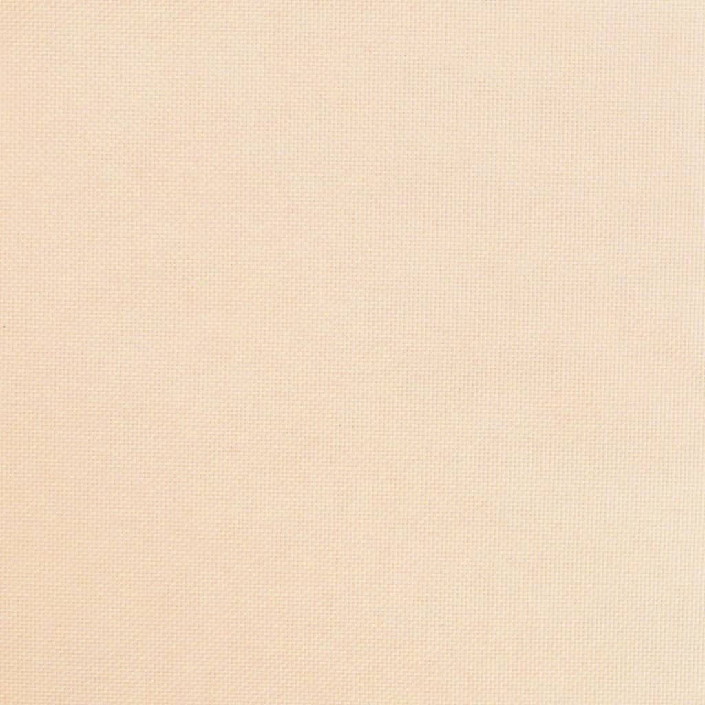 Cadeira de jantar giratória tecido cor creme