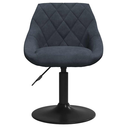 Cadeira de jantar veludo cinzento-escuro