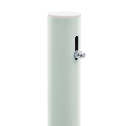 Toldo lateral retrátil para pátio 140x300 cm castanho