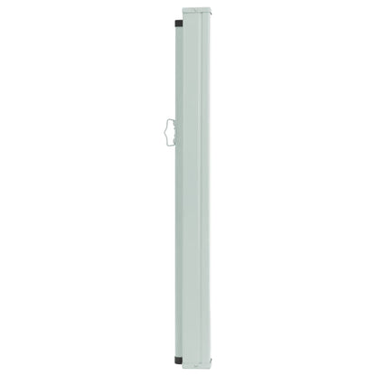 Toldo lateral retrátil para pátio 140x500 cm azul