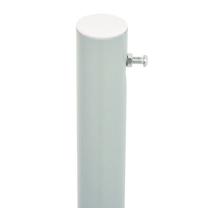 Toldo lateral retrátil para pátio 117x600 cm vermelho