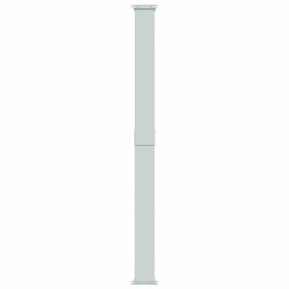 Toldo lateral retrátil de pátio 180x600 cm preto