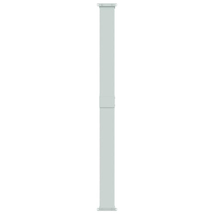 Toldo lateral retrátil de pátio 180x600 cm cor creme