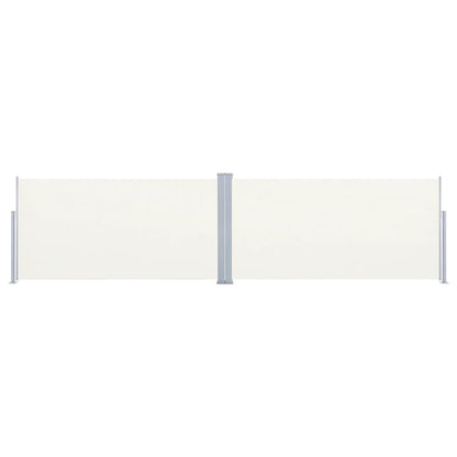 Toldo lateral retrátil 160x600 cm cor creme