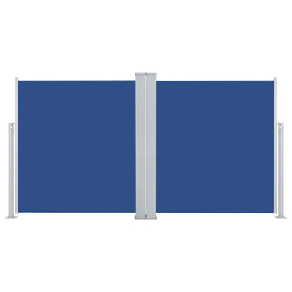 Toldo lateral retrátil 160x600 cm azul