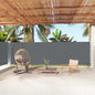 Toldo lateral retrátil 180x1000 cm antracite