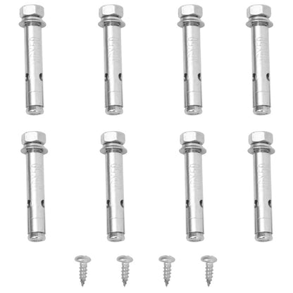 Toldo lateral retrátil 200x1000 cm castanho