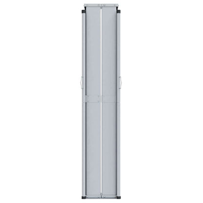 Toldo lateral retrátil 220x1000 cm preto
