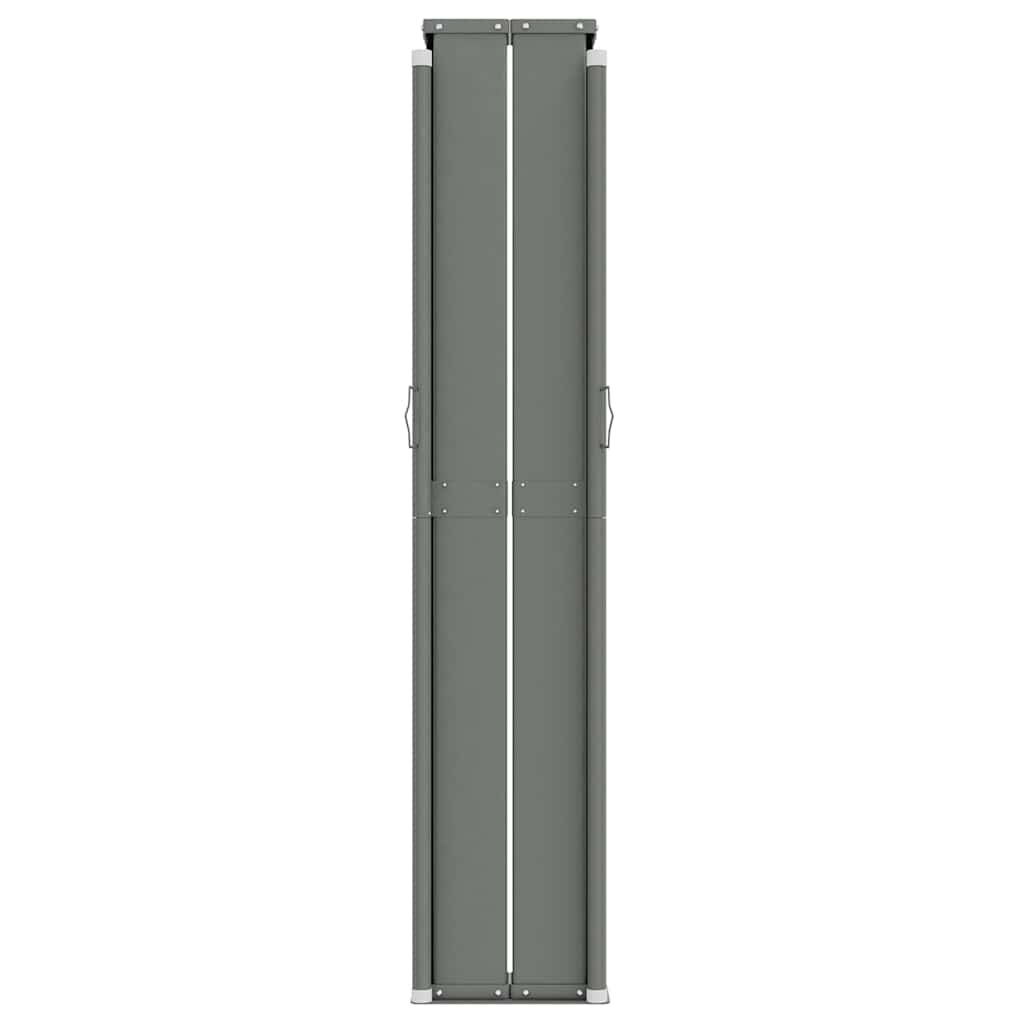 Toldo lateral retrátil 220x1000 cm vermelho