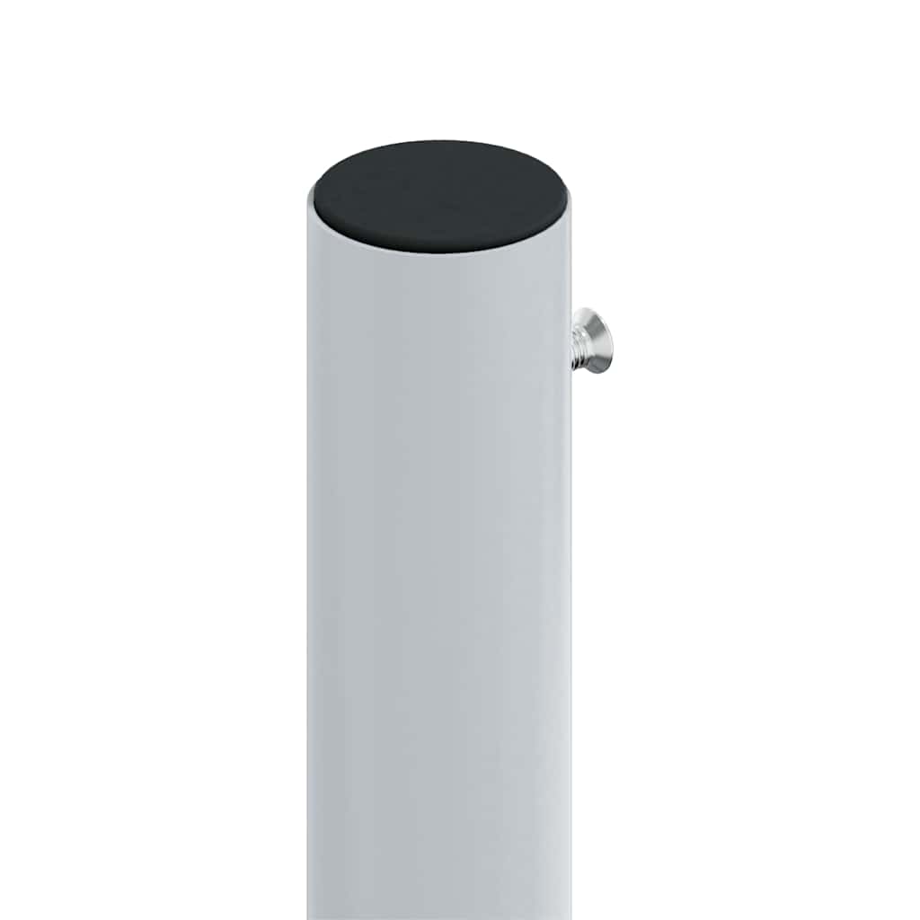 Toldo lateral retrátil 117x1200 cm castanho