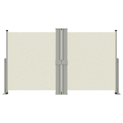 Toldo lateral retrátil 140x1200 cm cor creme